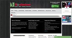Desktop Screenshot of hostimizer.com